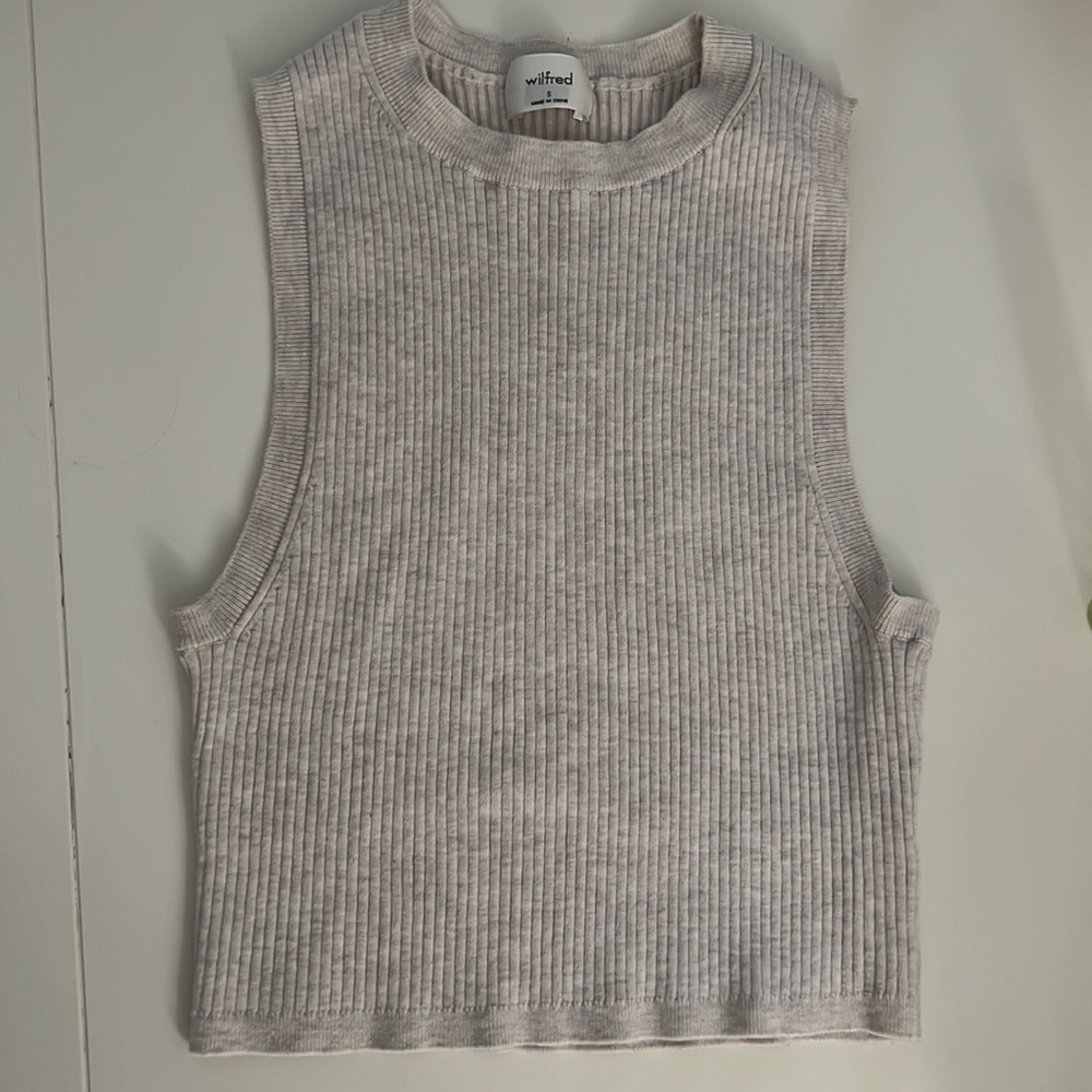 Aritzia Wilfred knit top